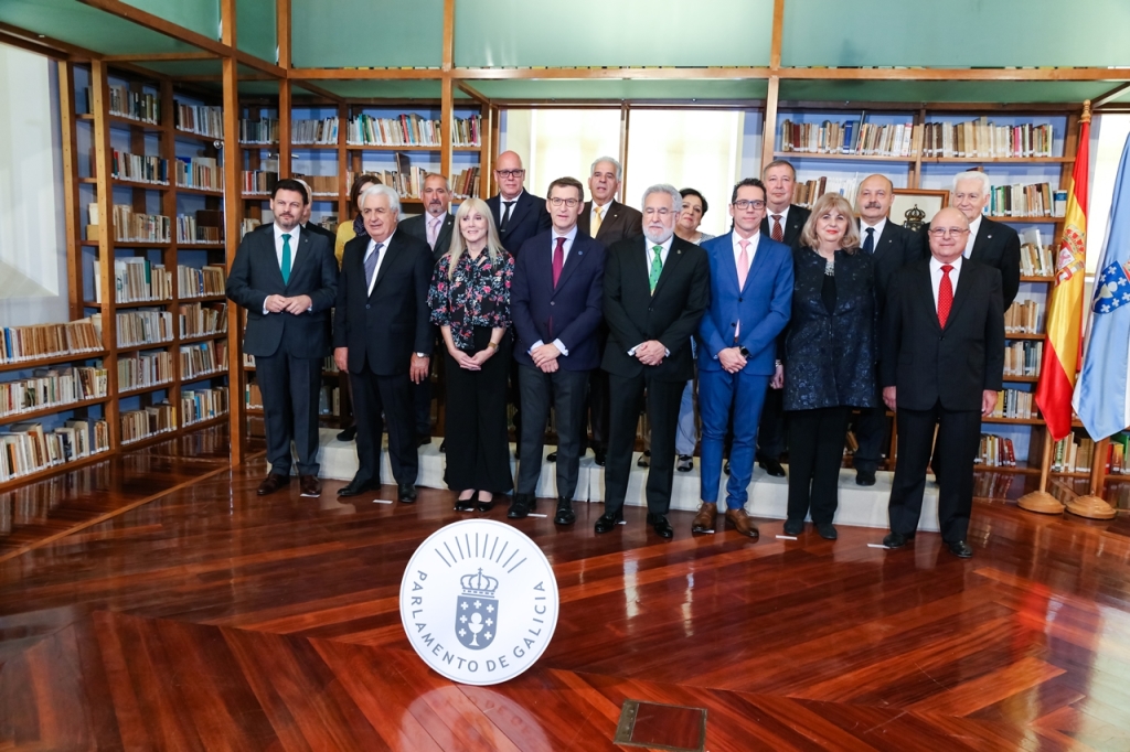 Foto da noticia:Santalices insiste en que “Galicia ten unha débeda impagable coa emigración” pola súa dimensión económica, social e cultural